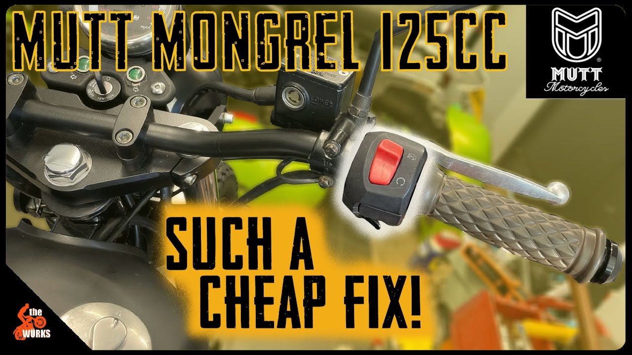 Sticking Start Switch? Mutt Motorcycle Owners NEED To Know This!