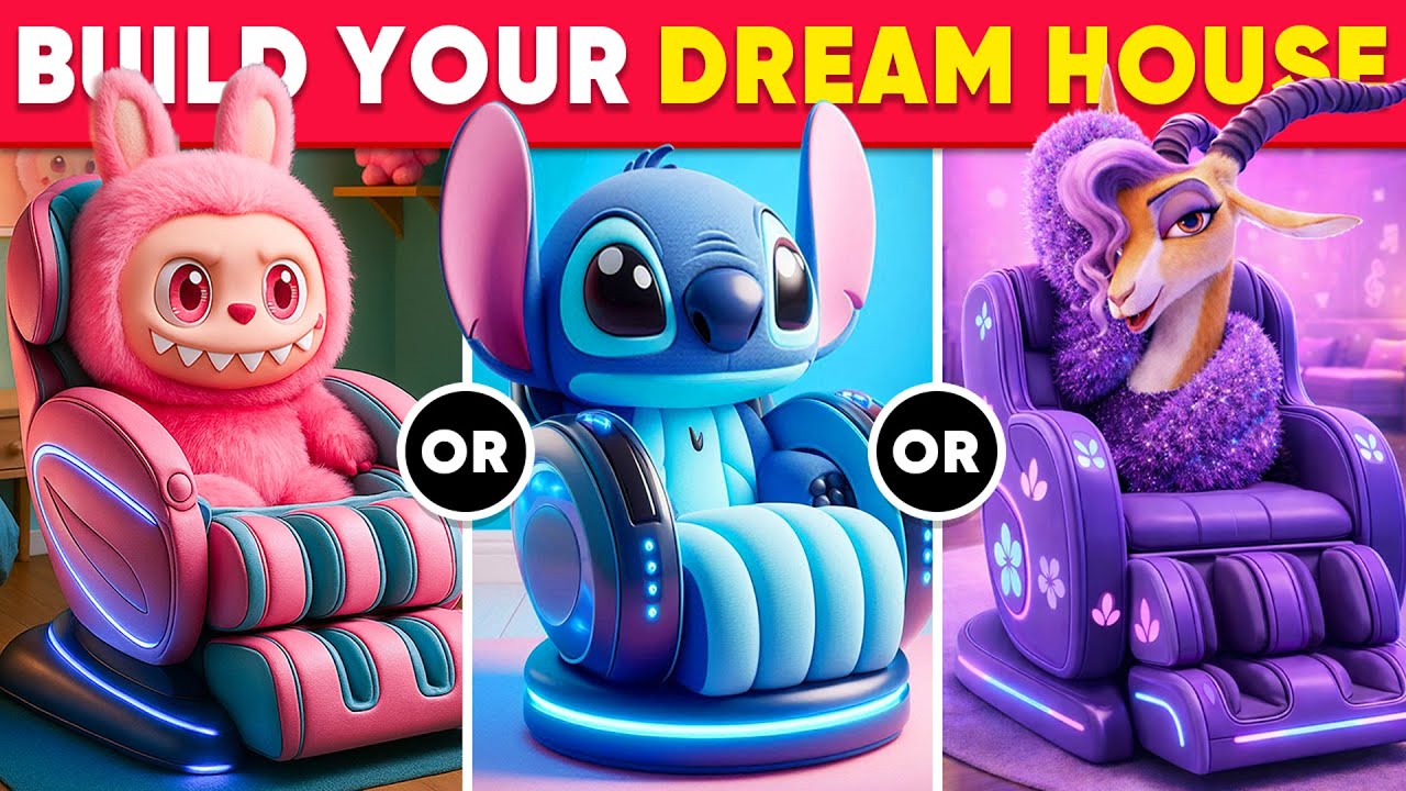Would You Rather - Build Your Ultimate 2026 Dream House 🌈🏡🤖✨ Paw Quiz