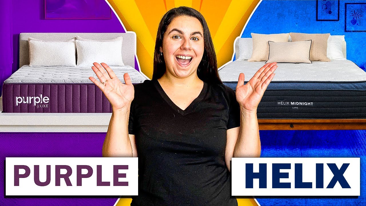 Purple vs Helix Mattress | Honest Luxury Mattress Review & Thorough Comparison