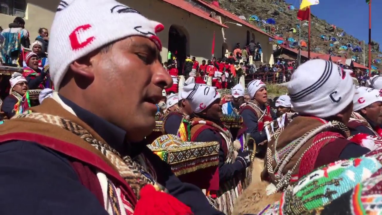 Qoyllur Rit'i 2018 Qollas en la misa en el santuario