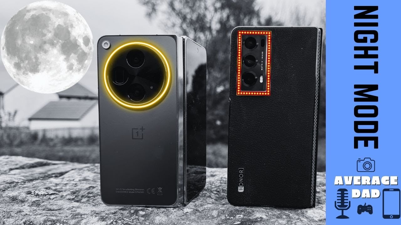 Honor Magic V2, OnePlus Open - Night Mode Battle