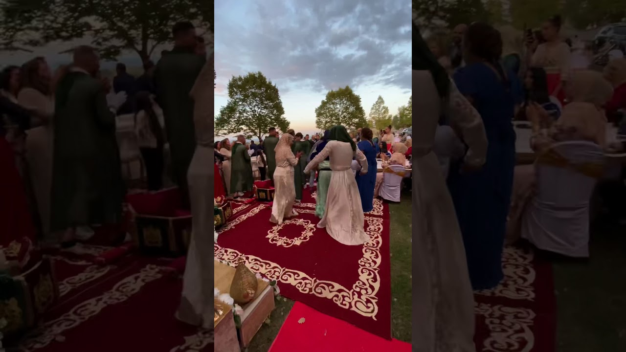 3rss maghribi🇲🇦ki jitkom😂 Matrimonio marocchino: la signora ansiana, anzi io😂😂