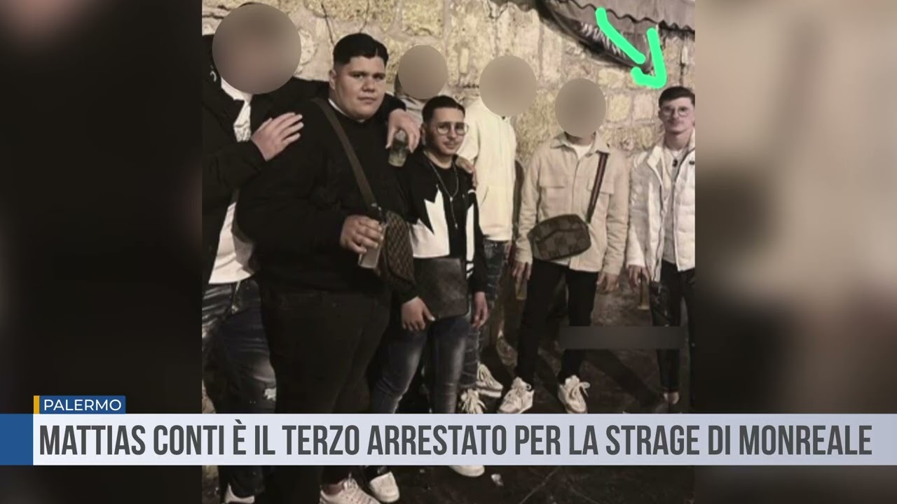 Palermo. Mattias Conti è il terzo arrestato per la strage di Monreale