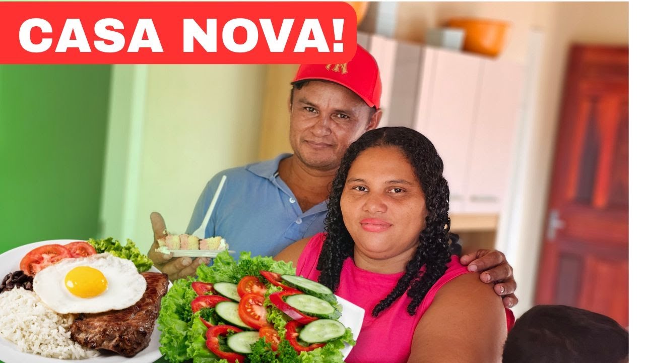 ALMOÇO ESPECIAL NA NOVA CASA DE MUNDICO E JUCÉLIA❤️