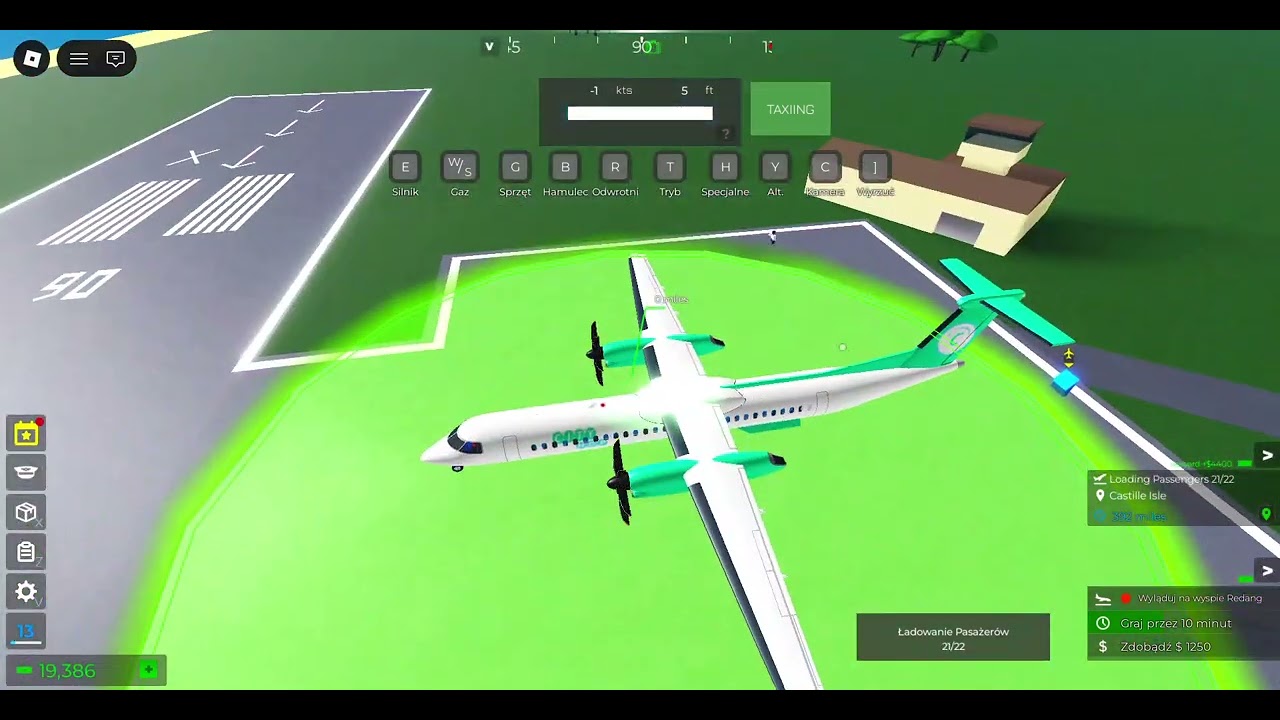 Mam kolejny samolot w Roblox.