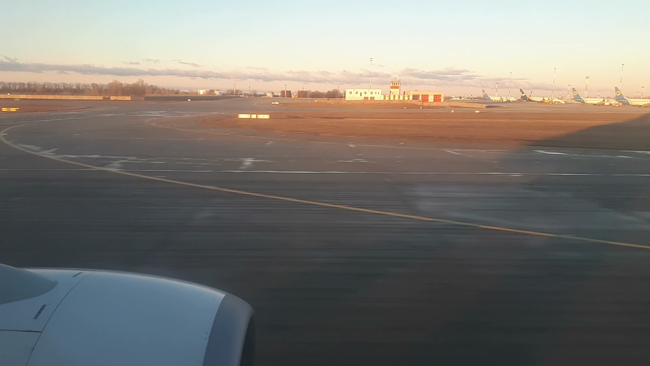 Landing at Kyiv Boryspil Airport (KBP)