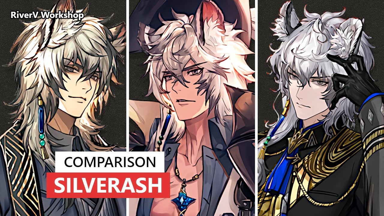 SilverAsh Comparison | Arknights/明日方舟 シルバーアッシュ比較