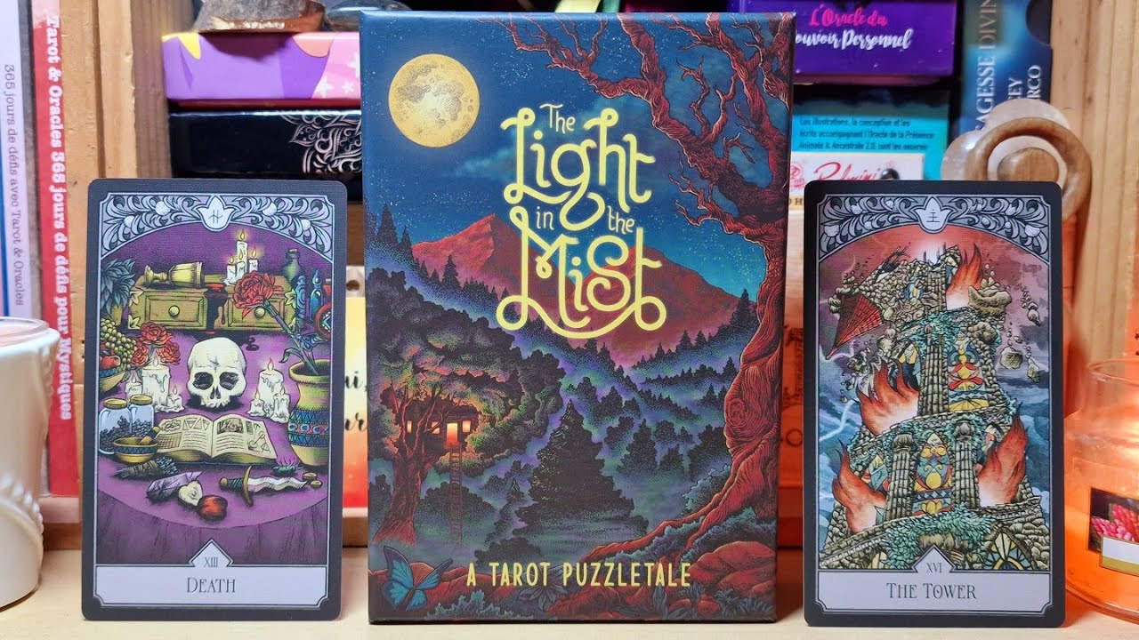🕯The light in the mist tarot, un tarot & un jeu en même temps ( kickstarter )🕯