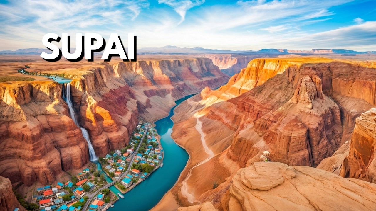 Living in SUPAI | The Most Remote Village in America Hidden at the Bottom of the Grand Canyon | 4K