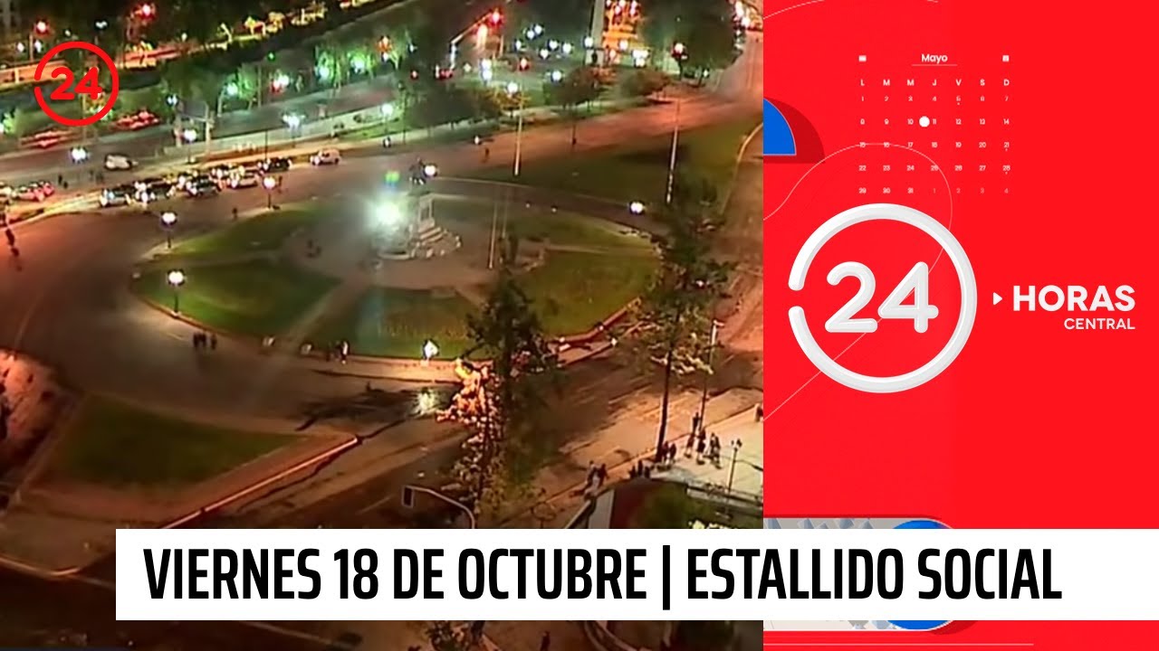 24Horas Central - Viernes 18 de Octubre | 24 Horas TVN Chile