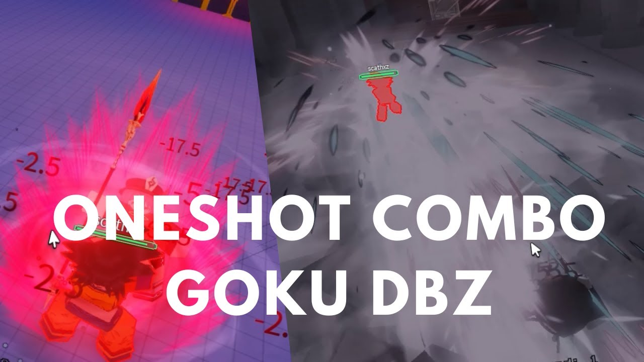 Goku DBZ Combo #01 Oneshot Anime Strike Beta
