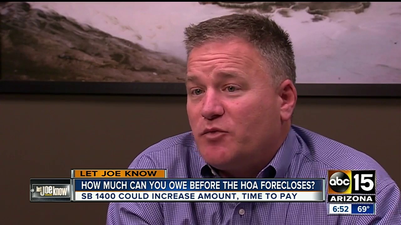How much can you owe before the HOA forecloses?