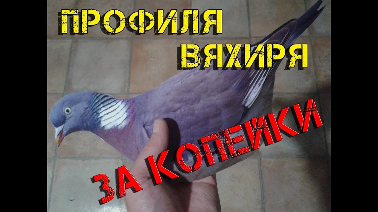 Профиля вяхиря своими руками. Супер качество.
