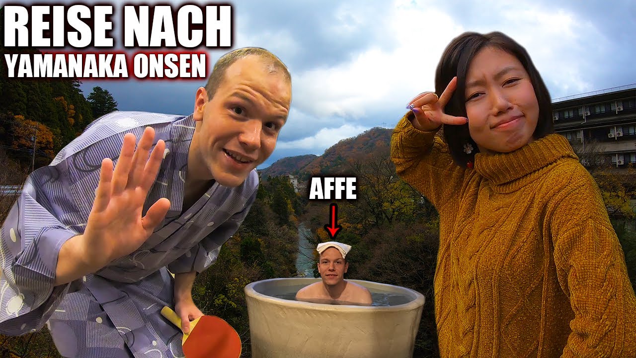 Das Affenbild und unsere Reise nach Yamanaka Onsen - Japan Vlog