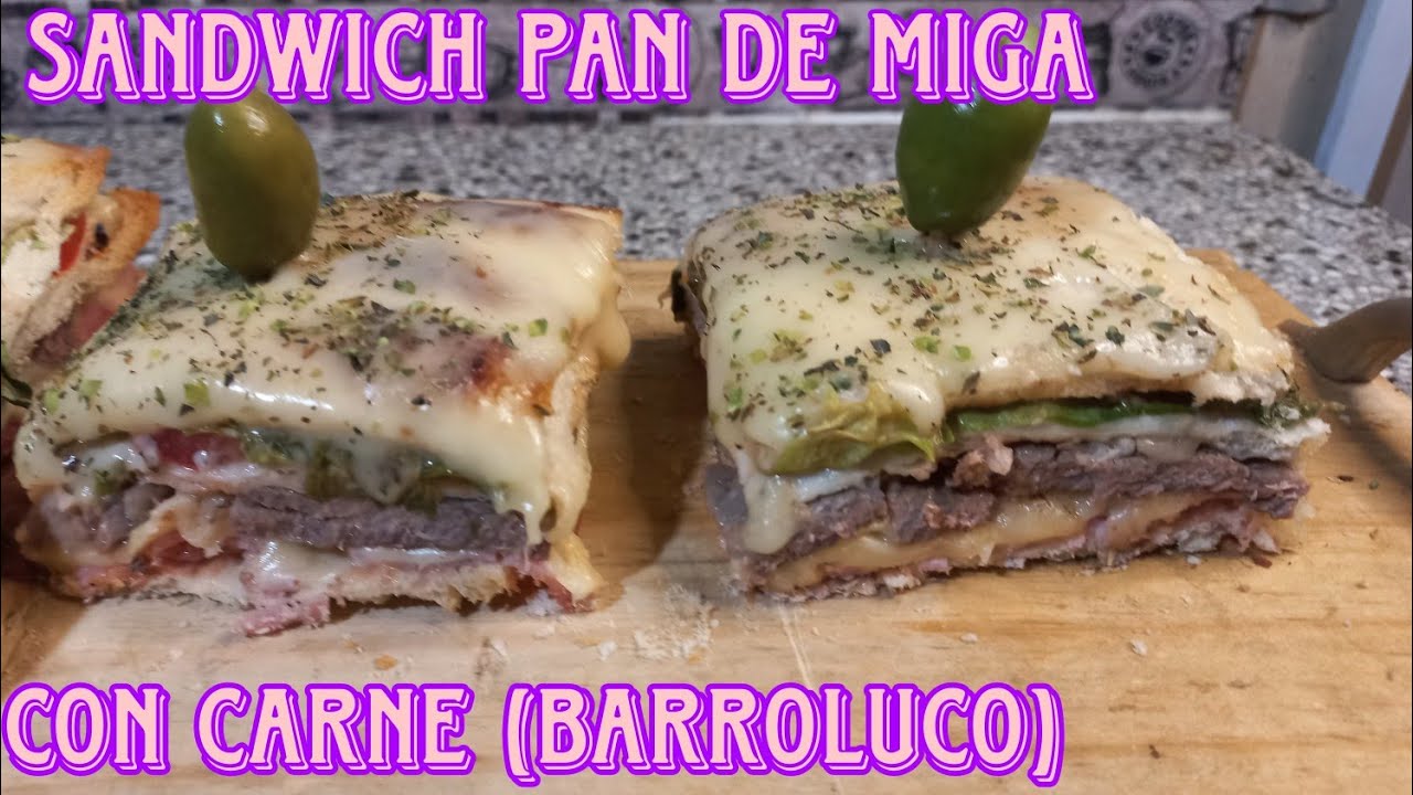 BARROLUCO La Mejor Versión De Sándwich De Carne