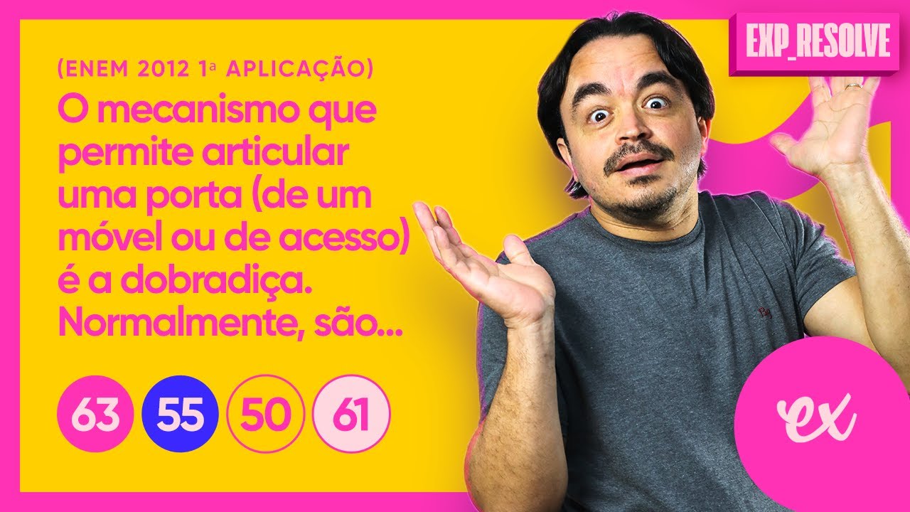 O MECANISMO QUE PERMITE ARTICULAR UMA PORTA (DE UM MÓVEL OU DE ACESSO) É A (...) | ESTÁTICA