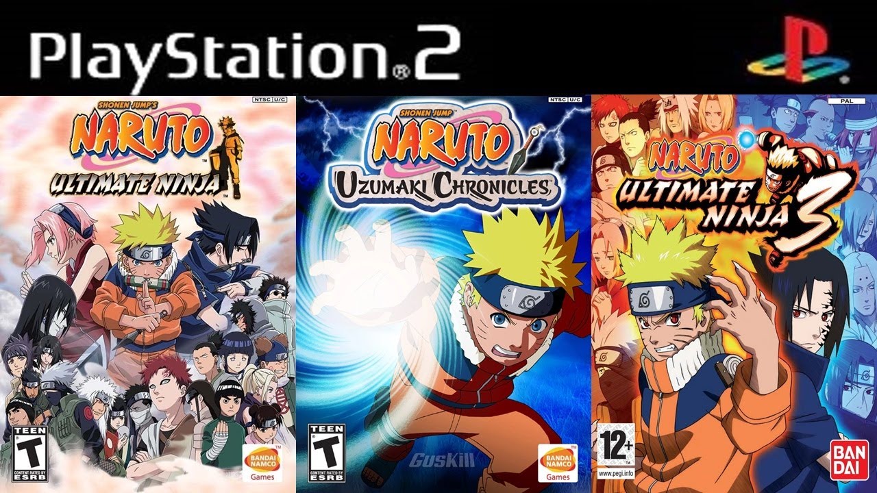 All Naruto Games on PS2