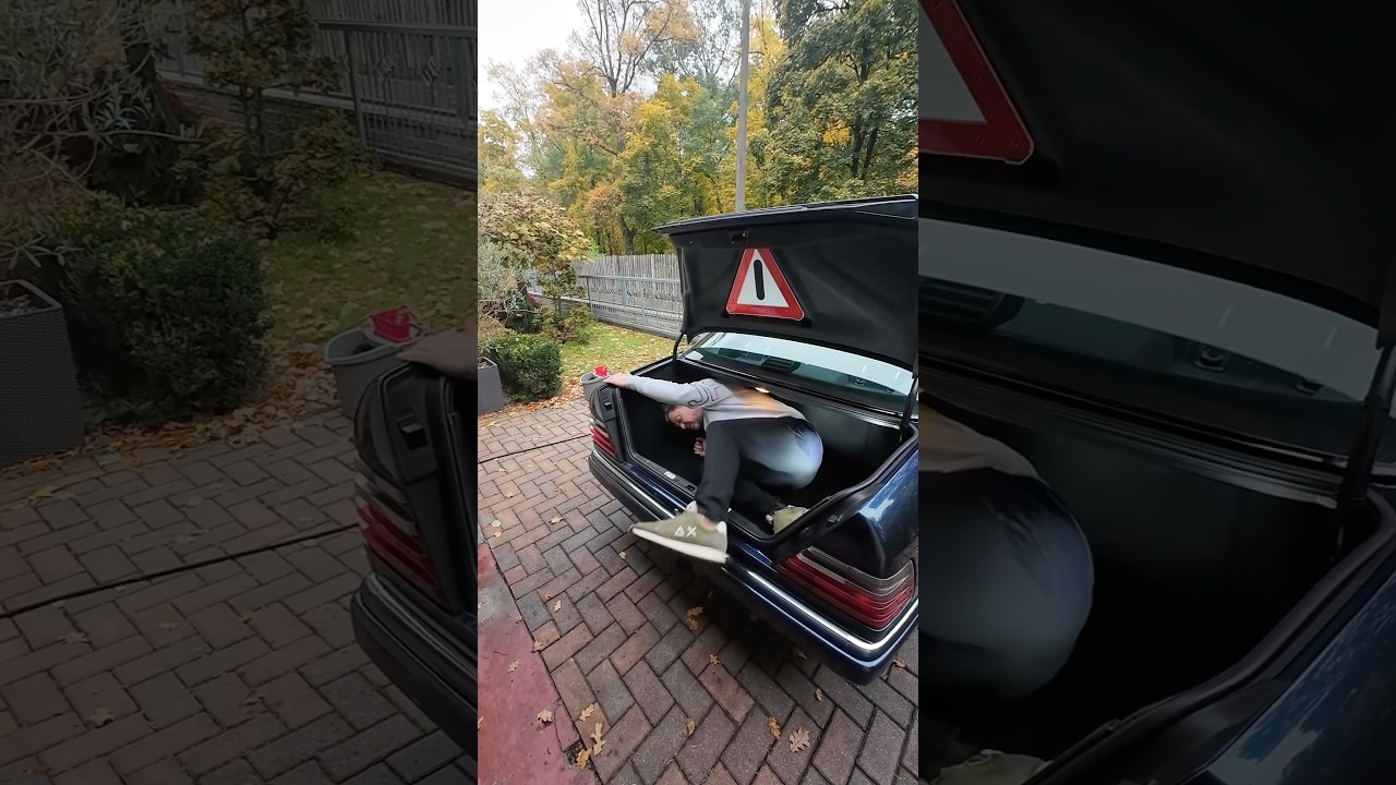 📦 W124XXL – Kofferraum wie im Wohnzimmer 😎🛋️ 