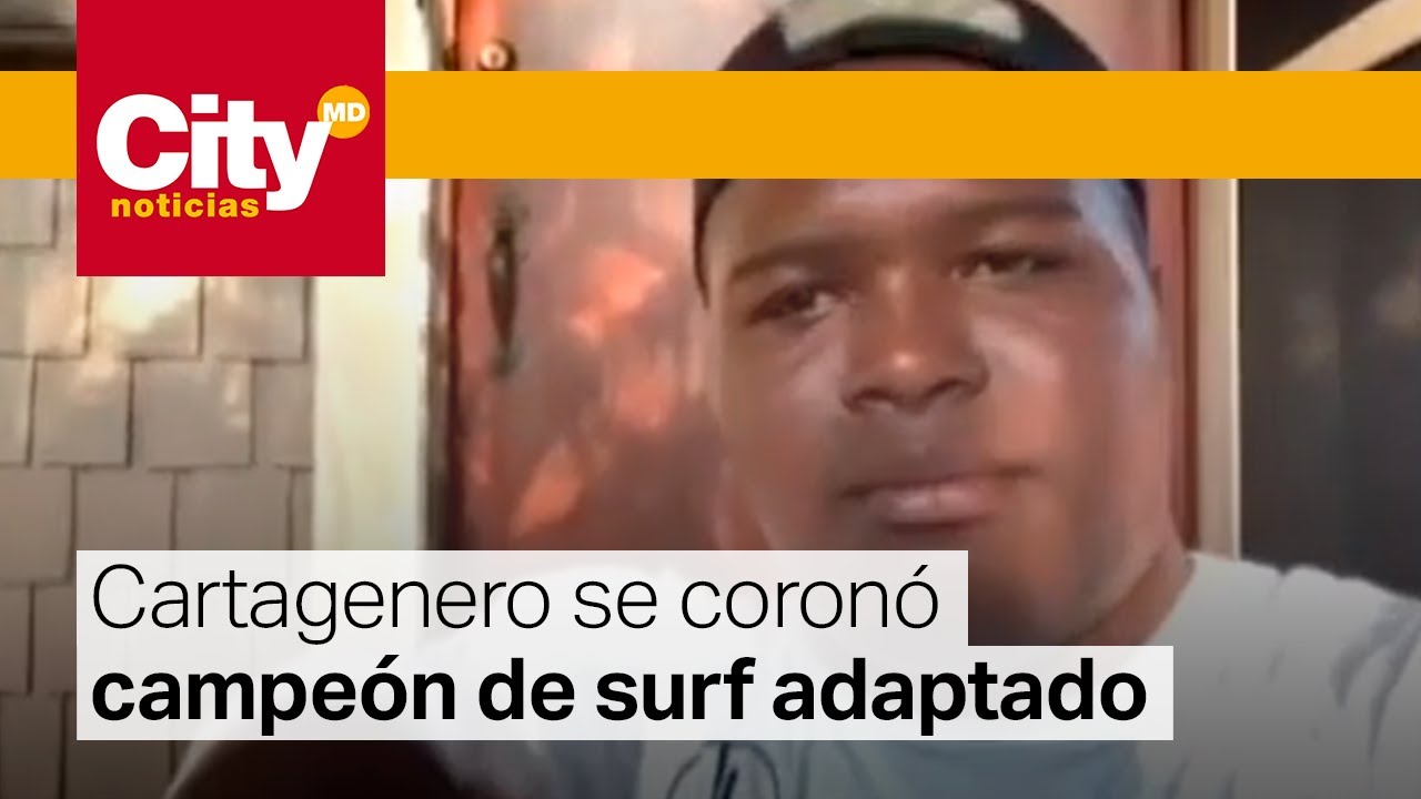 Freddy Marimón se consagró campeón del surf adaptado en California | CityTv