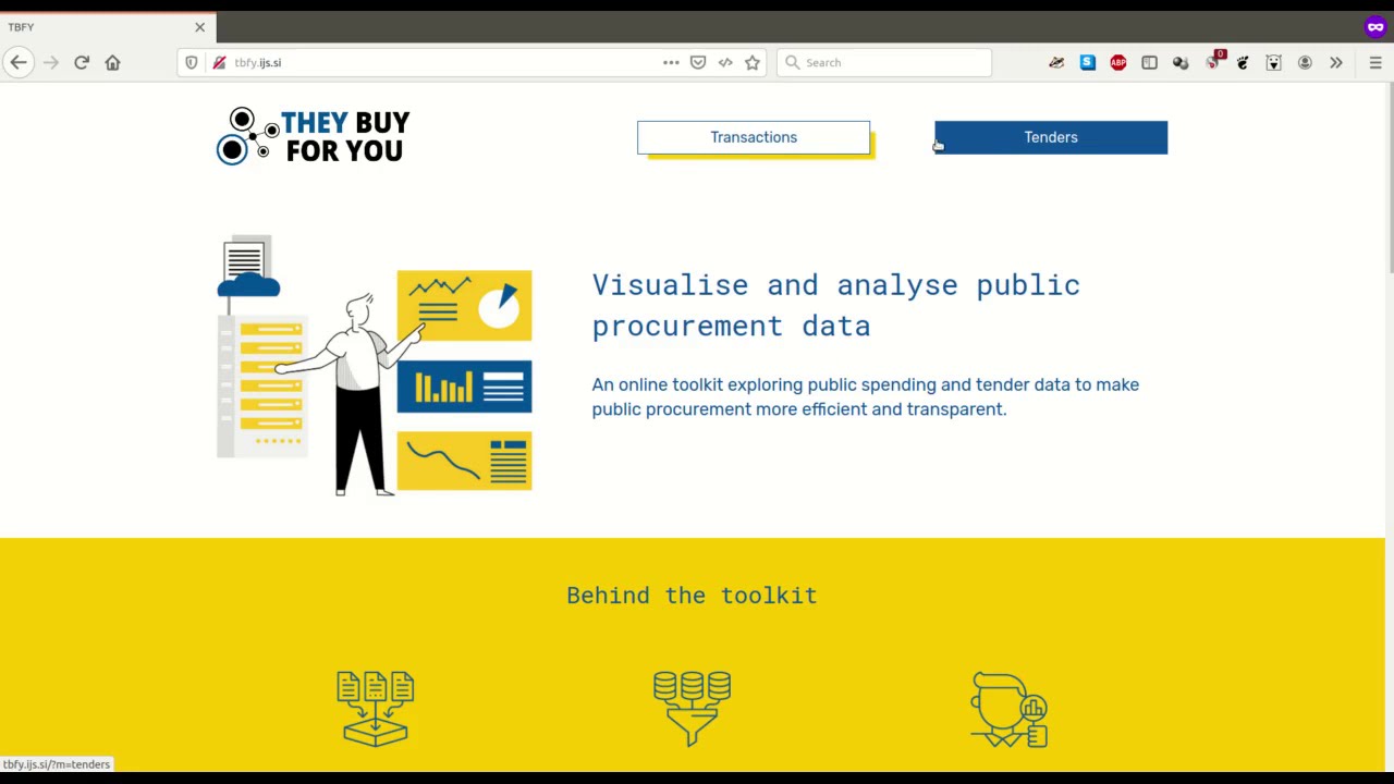 TBFY - Anomaly detection in public spending data