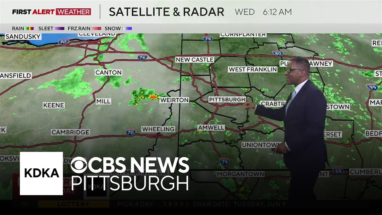 KDKA-TV Morning Forecast (6/10)