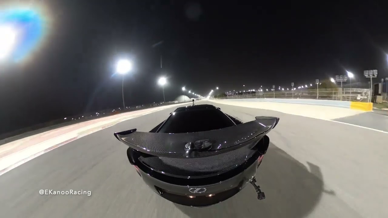 EKanooRacing’s Lexus LFA Nurburgring Edition at Bahrain International Circuit
