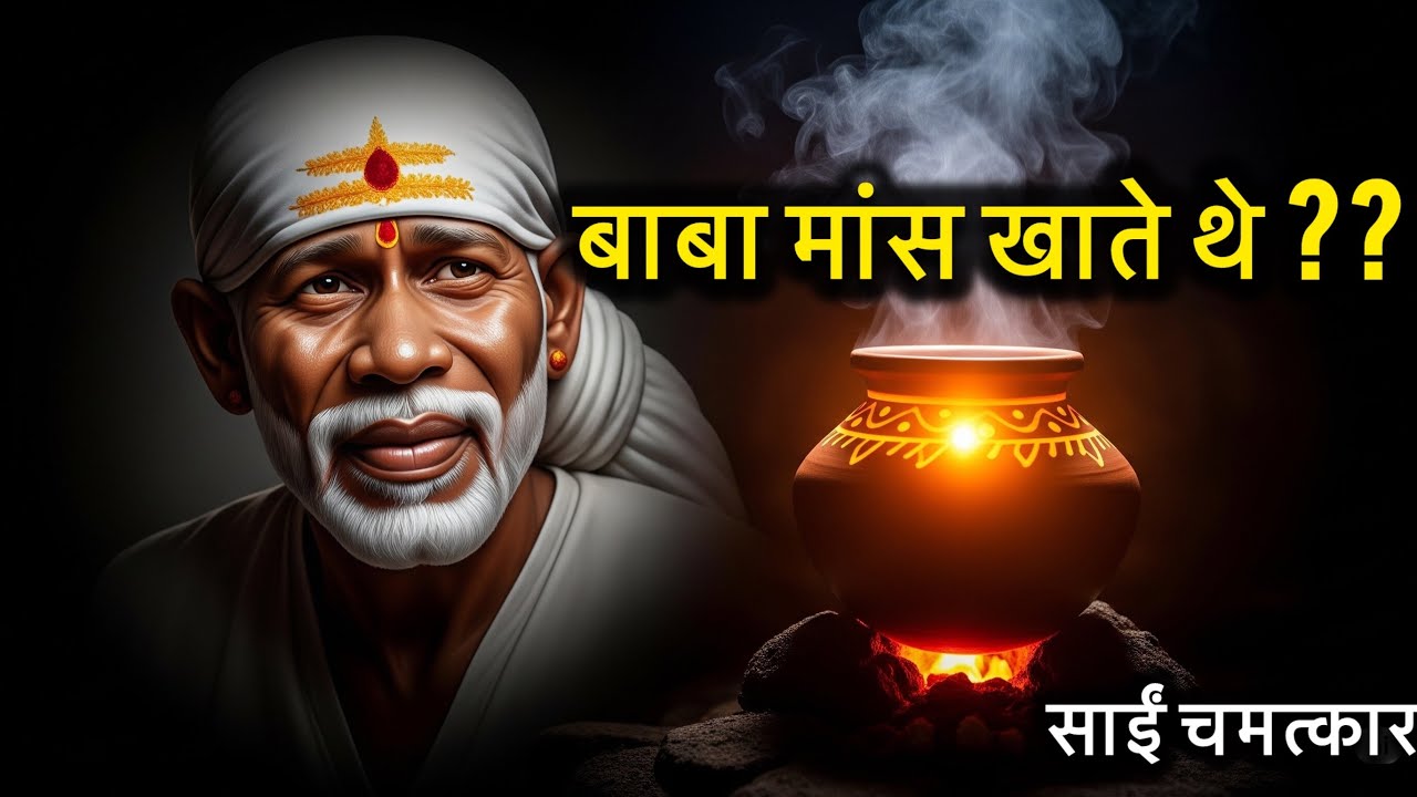 “क्या साईं बाबा मांस खाते थे? | साईं सच्चरित्र से खुलासा | Sai Baba Non Veg Mystery Explained