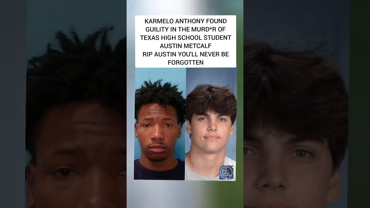 Karmelo Anthony Found GUILTY in the Tragic Murder of Texas HS Student Austin Metcalf 😢 RIP Austin💔