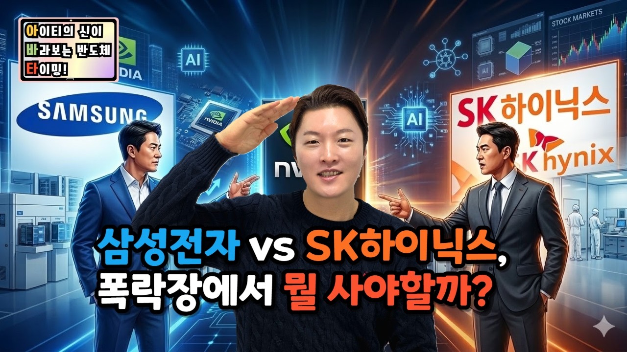[아.바.타 런칭!] 삼성전자 vs SK하이닉스, 폭락장에서 뭘 사야할까?