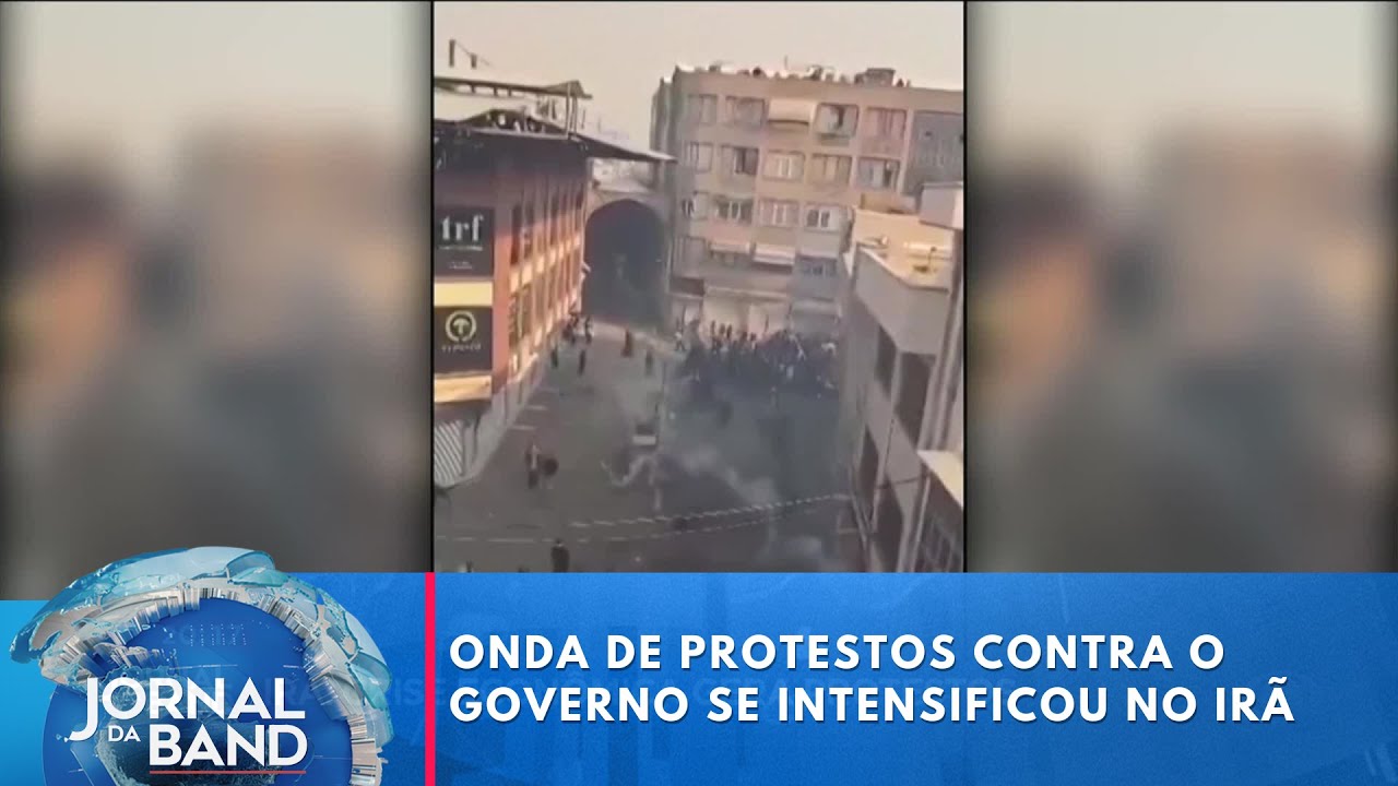 Crise econ&ocirc;mica gera protestos no Ir&atilde;  | Jornal da Band