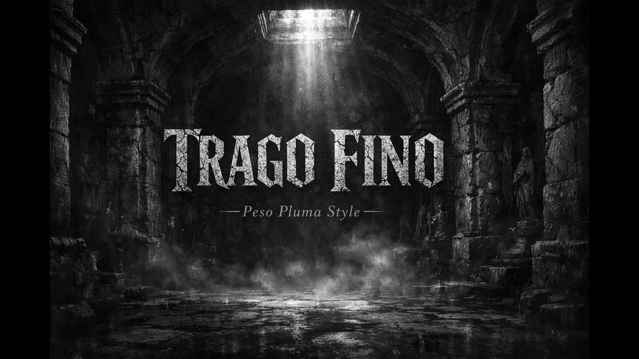 TRAGO FINO (Lyric Video) - Peso Pluma Style