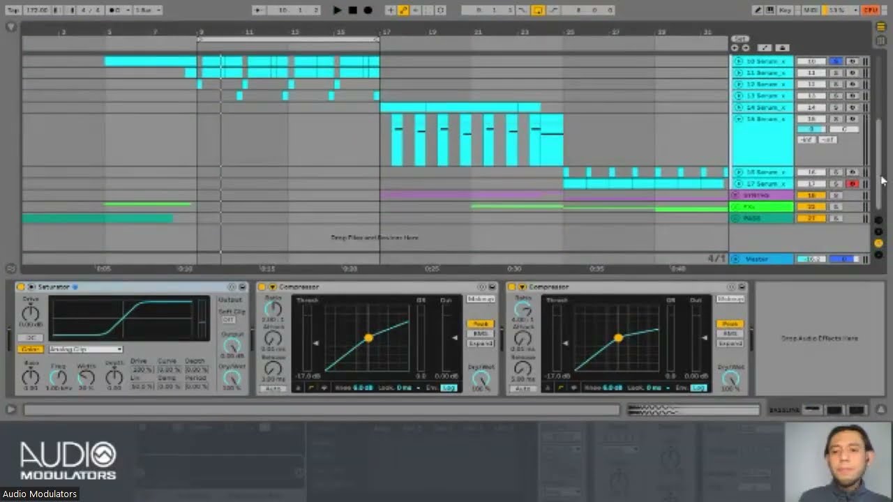 Audio Modulators - Webinar Introducción a Ableton Live
