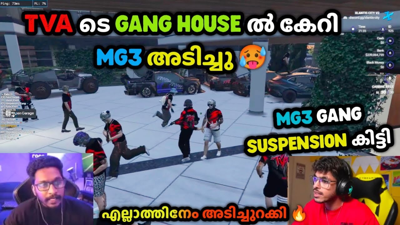 TVA ടെ GANG HOUSE ൽ കേറി MG3 അടിച്ചു 🥵MG3 GANG SUSPENSION കിട്ടി 😌എല്ലാത്തിനേം അടിച്ചുറക്കി 🔥