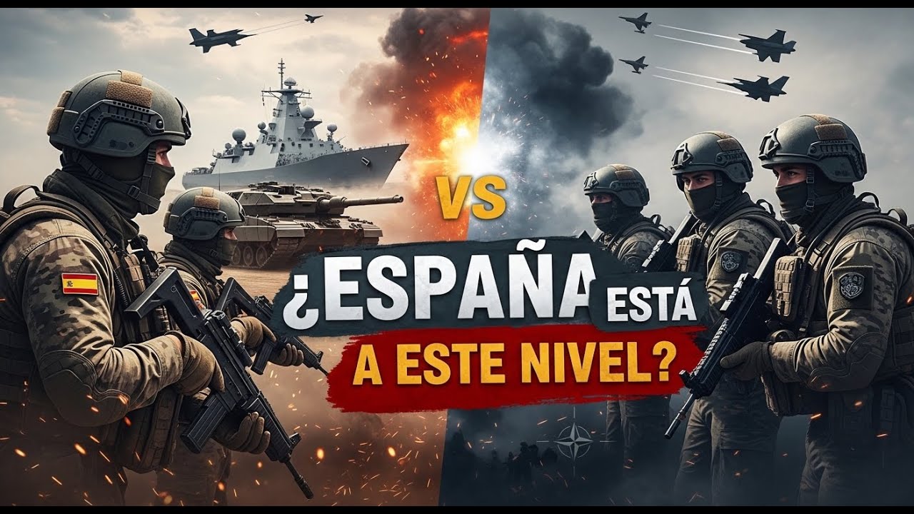 Ejército Español vs Ejércitos de la OTAN 🇪🇸⚔️ ¿Dónde se Sitúa Realmente España en 2026?