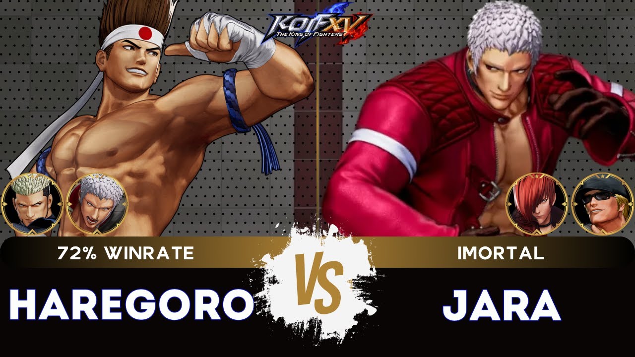 KOF XV🎞️HAREGORO (O.Yashiro/Joe/Goenitz) vs JARA (Iori/Clark/O.Yashiro) 🎞️Replay Match - 09/25