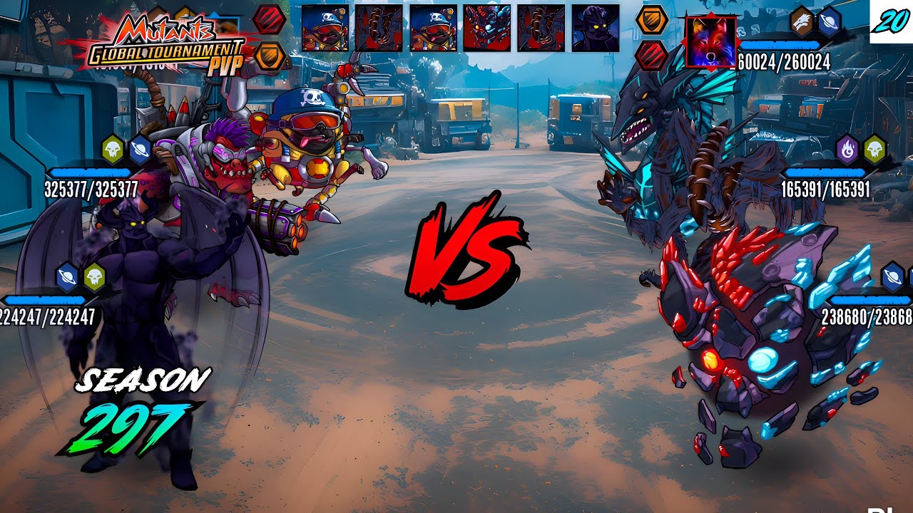 Unnecessary Tokens, pvp fights 20 - Mutants Genetic Gladiators