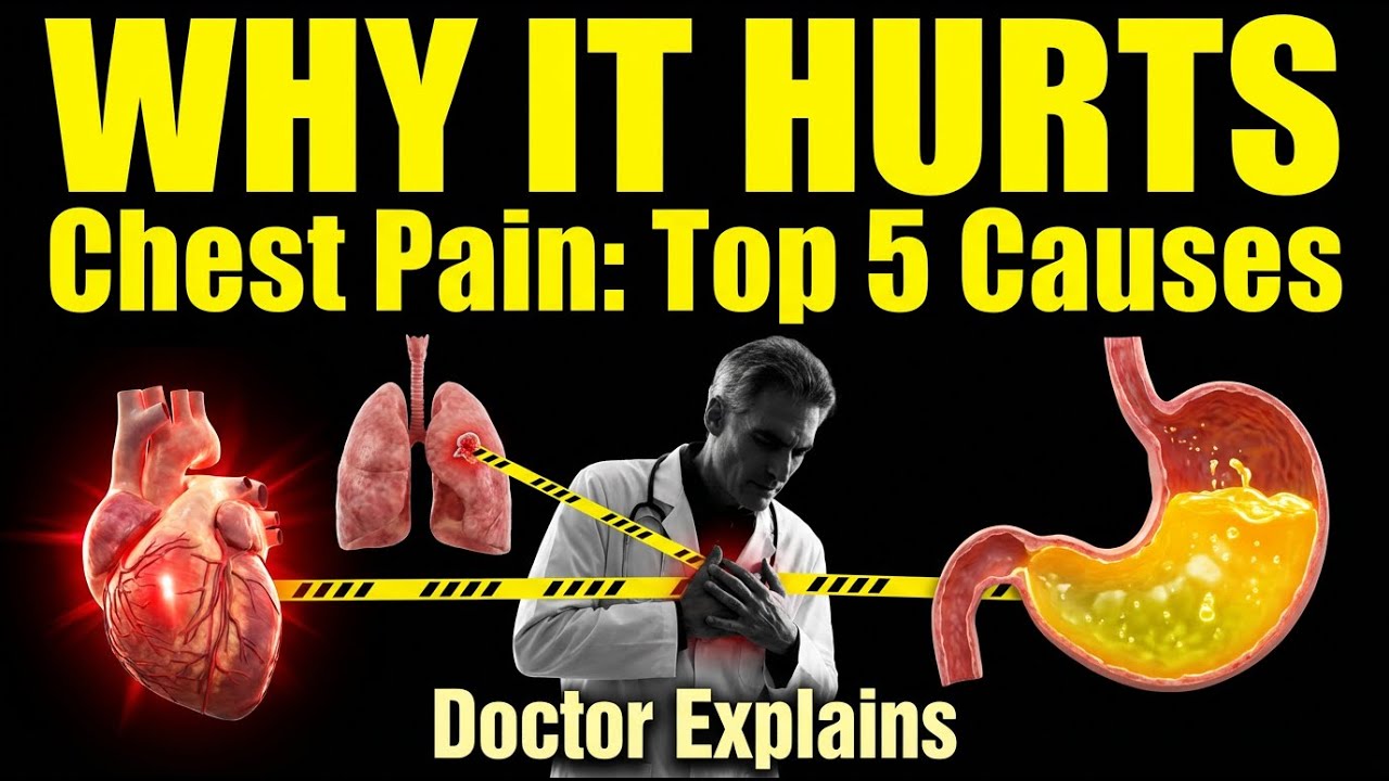 Top 5 Causes of Chest Pain (and When to Go to the ER)