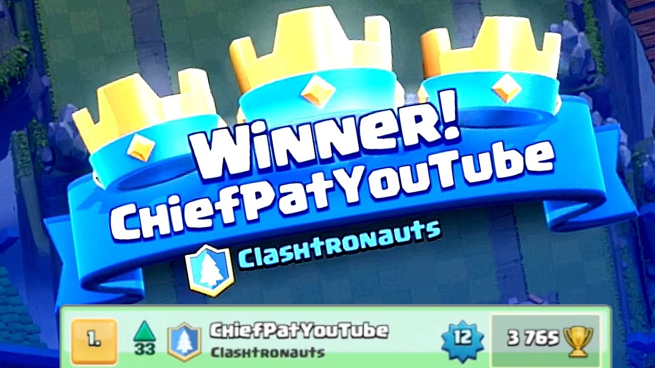 Clash Royale - I'M #1! 3 Crown Wins