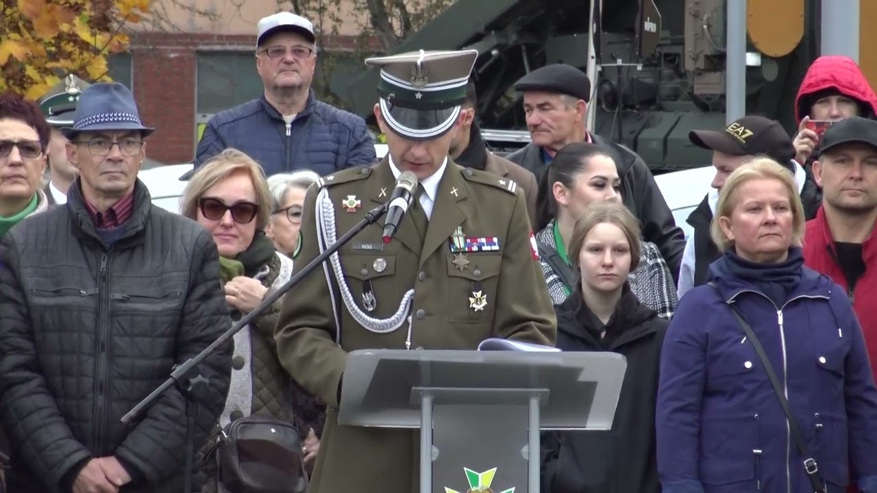 Przysięga Wojskowa Żołnierzy pod koszalińskim Ratuszem