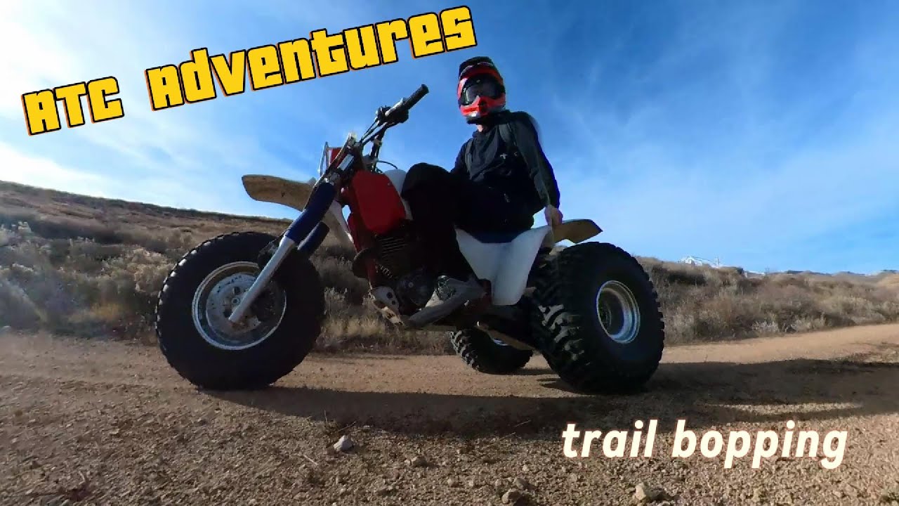 ATC 350X trail bop test run!!!
