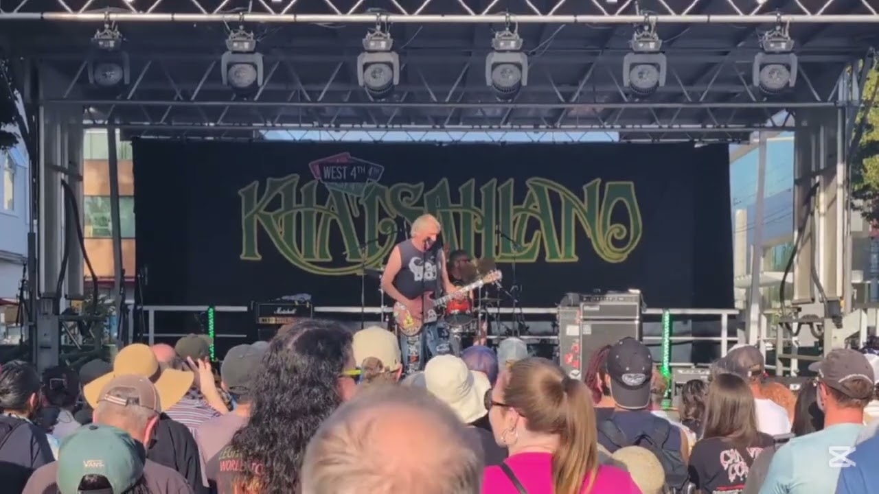 Joe Keithley (Joey Shithead of DOA) - War (What is it good for) - Khatsahlano Festival - July 5 2025