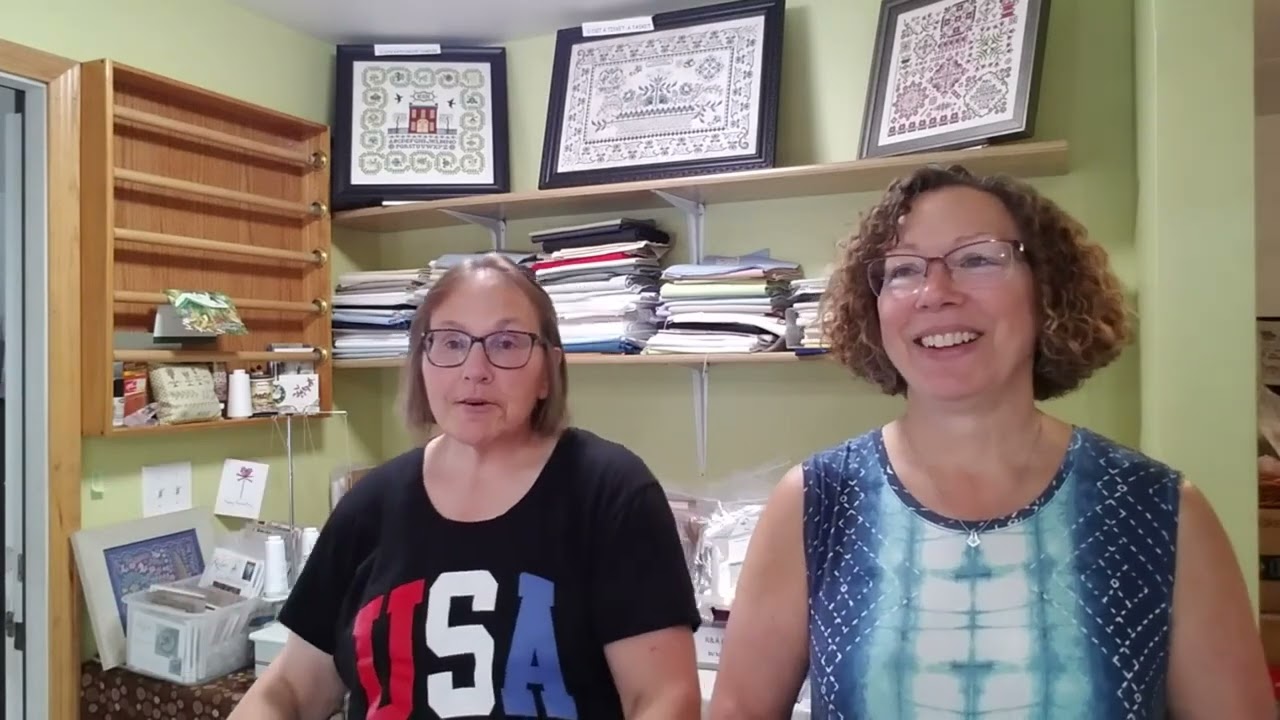Flosstube Inspired Needle #82  Expo and What's New at the Shop!