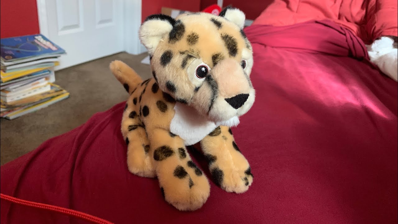 Eco Nation cheetah stuffed animal toy review
