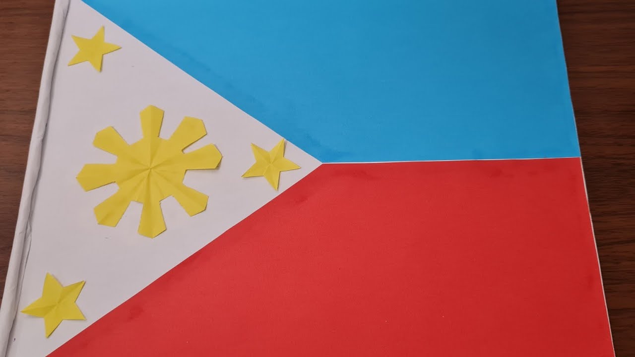 GAWIN NATIN ITO /DIY PHILIPPINE FLAG/SCHOOL PROJECT TUTORIAL 59
