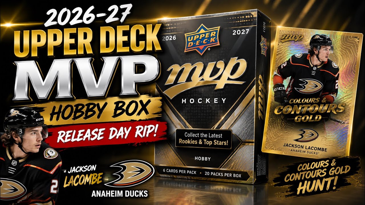 2026-27 Upper Deck MVP Hobby Box Opening | Release Day Rip! #hockeycards #yeg #releaseday 
