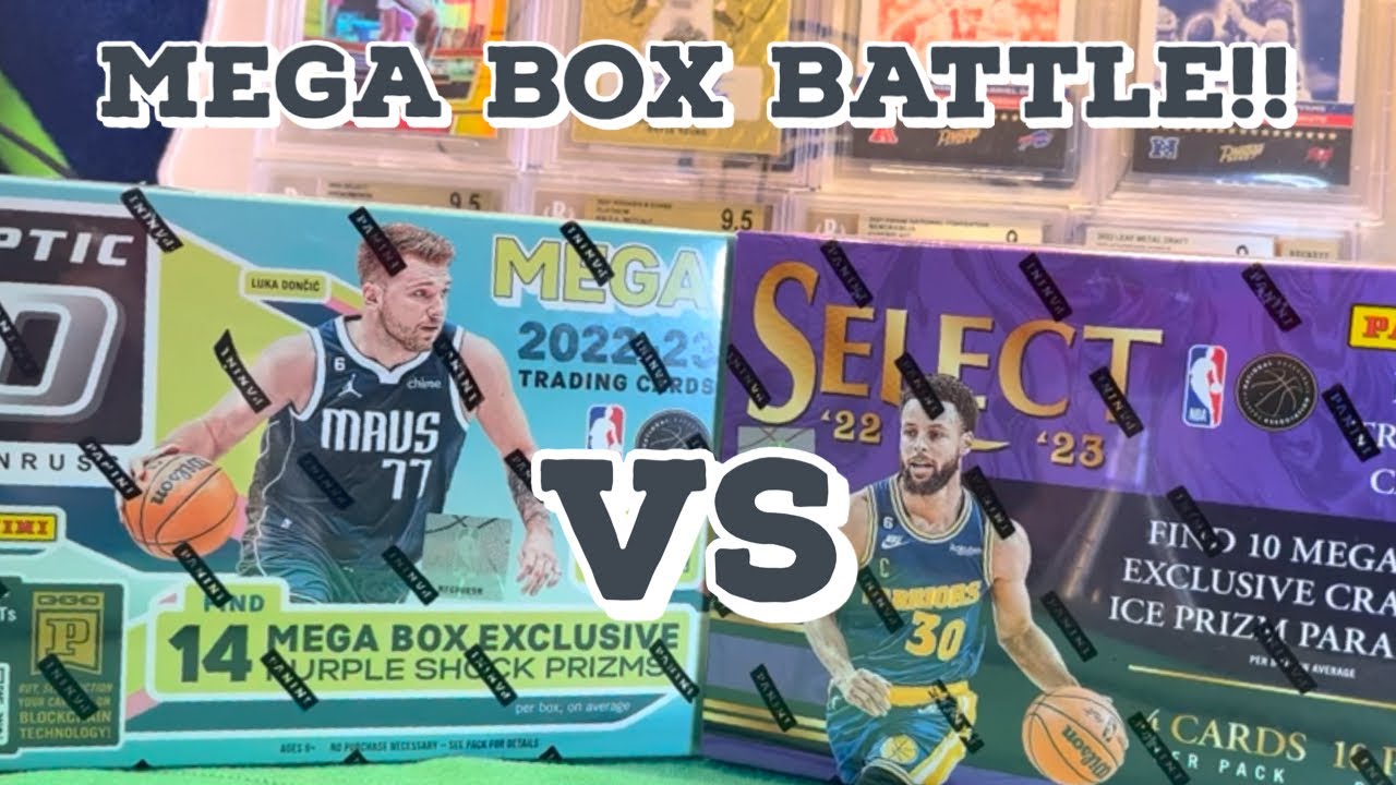 Mega Box Battle 2022-23 Panini Select vs Donruss Optic NBA Basketball 🏀