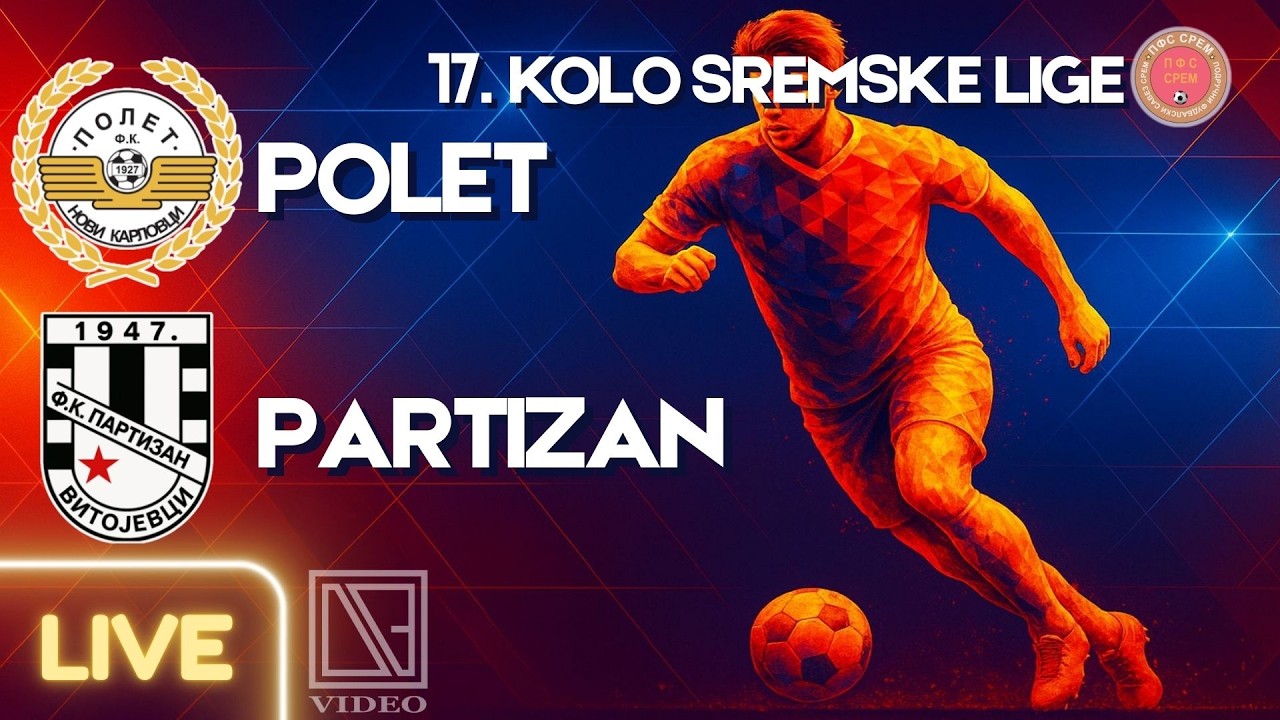 FK POLET Novi Karlovci - FK PARTIZAN Vitojevci (Full match Livestream) [15.03.2026.]