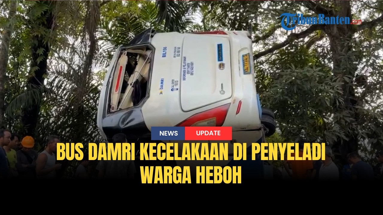 🔴 Kecelakaan Bus Damri di Penyeladi, Kabupaten Sanggau Kalbar Hari Ini