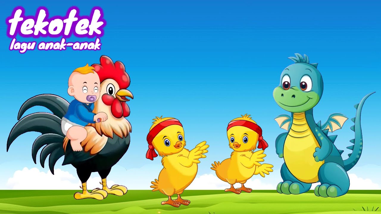 Lagu anak anak | Tek kotek | ekshalova