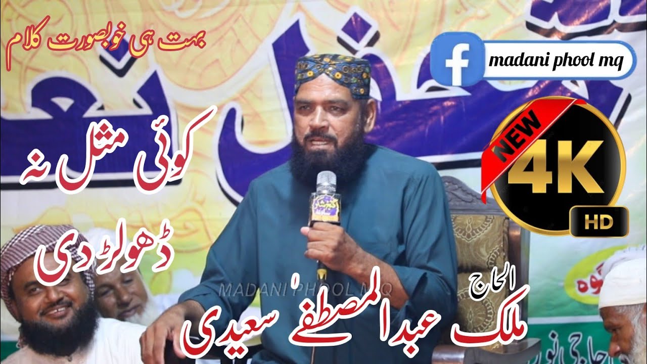 New nat 2025 ||Malik Abdul mustafa Saeedi|| by madani phool mq best nat